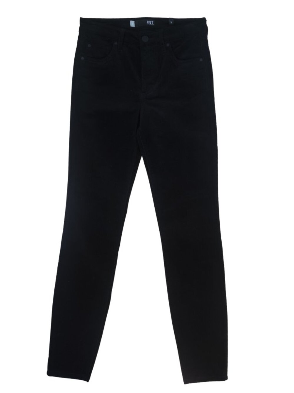 NWT Kut From The Kloth Black Velvet Pants